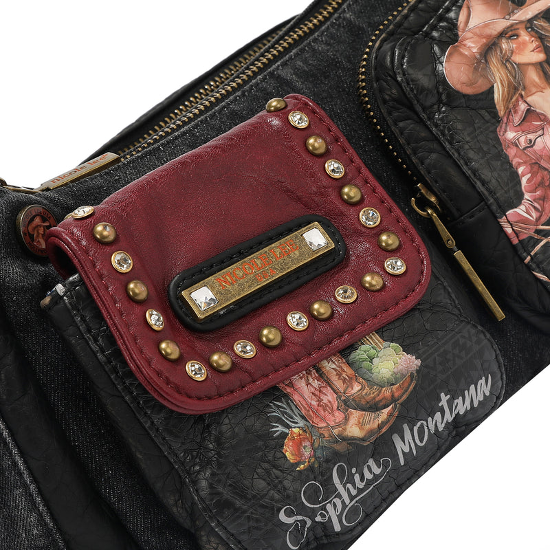 SOFIA MONTANA DENIM HANDBAG