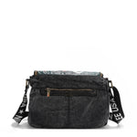 AKIKO LA BELLEZA DENIM FLAP BAG