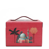 LARGE RHINESTONE JEWELRY BOX