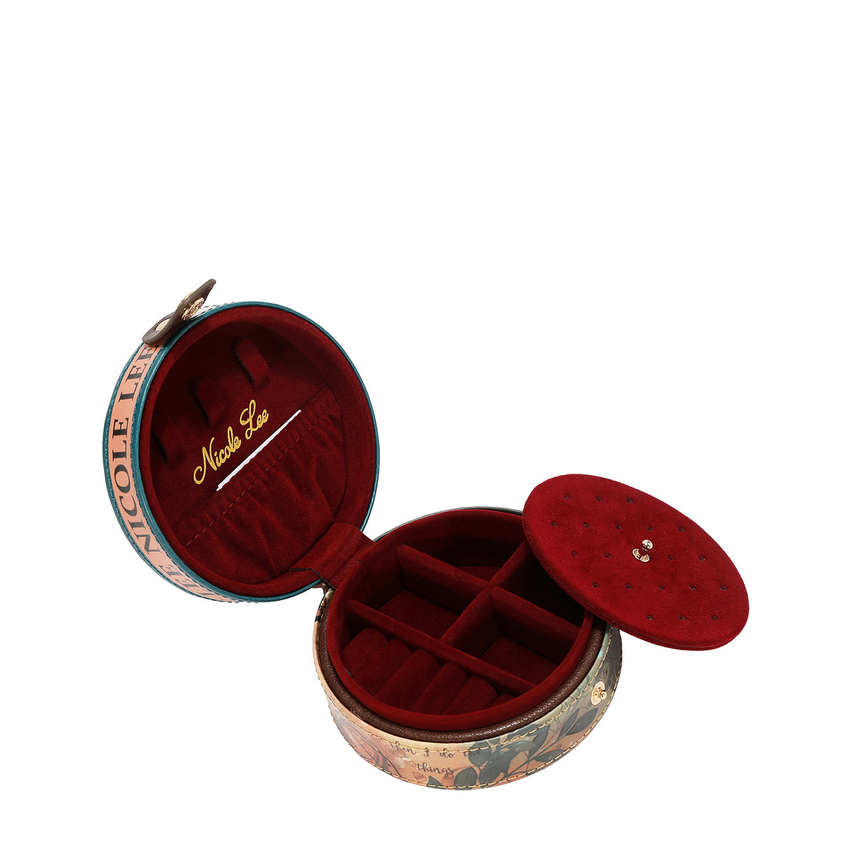 ROUND JEWELRY CASE