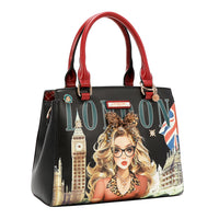 LONDON EYE SATCHEL BAG