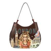 LONDON EYE  HOBO BAG