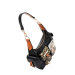 LADIES NIGHT OUT MULTI POCKET SHOULDER BAG