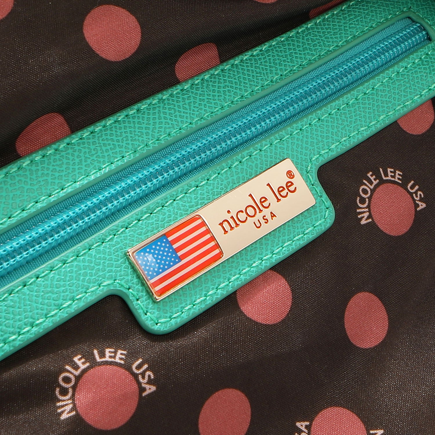 CLOSER LOOK TO THE INSIDE NICOLE LEE PLAQUE 