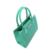 VIEW FROM ABOVE WITH OUR GRACIE STRUCTURED TOTE .