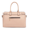 GEOMETRIC CUTOUT SATCHEL BAG