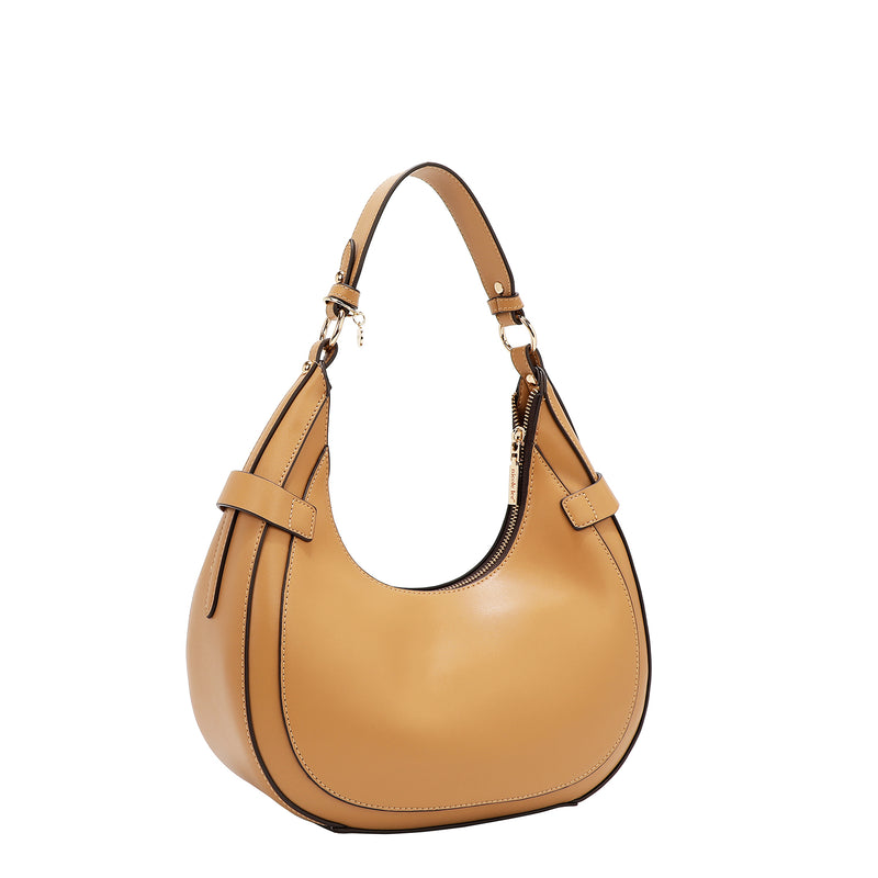 GEOMETRIC CUOUT SHOULDER BAG