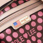 GEOMETRIC CUOUT SHOULDER BAG