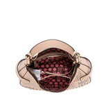 GEOMETRIC CUOUT SHOULDER BAG