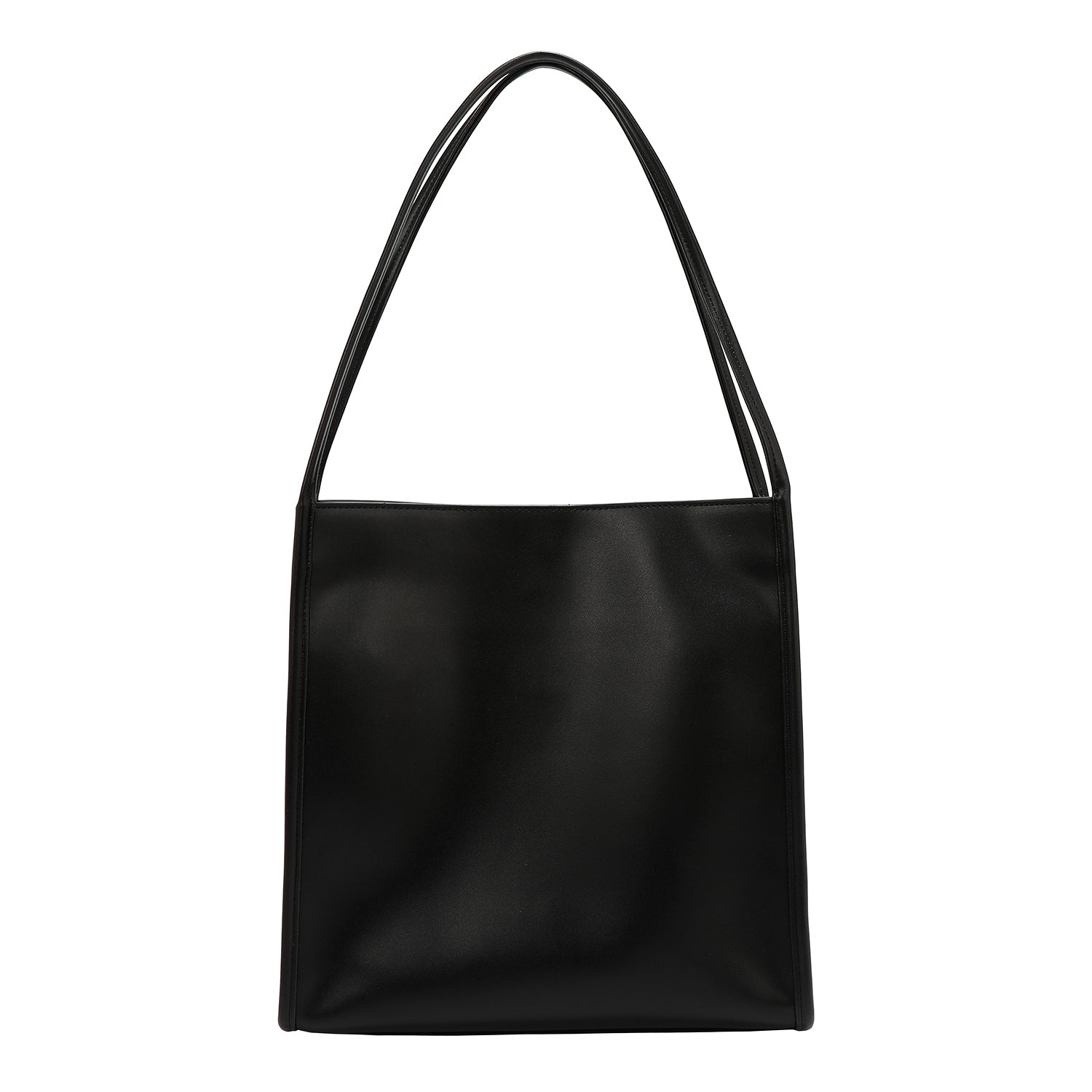 GEOMETRIC CUTOUT 2 PIECE TOTE BAG