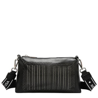 GEOMETRIC CUTOUT 2 PIECE TOTE BAG