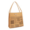 GEOMETRIC CUTOUT 2 PIECE TOTE BAG