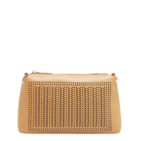 GEOMETRIC CUTOUT 2 PIECE TOTE BAG