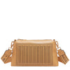 GEOMETRIC CUTOUT 2 PIECE TOTE BAG