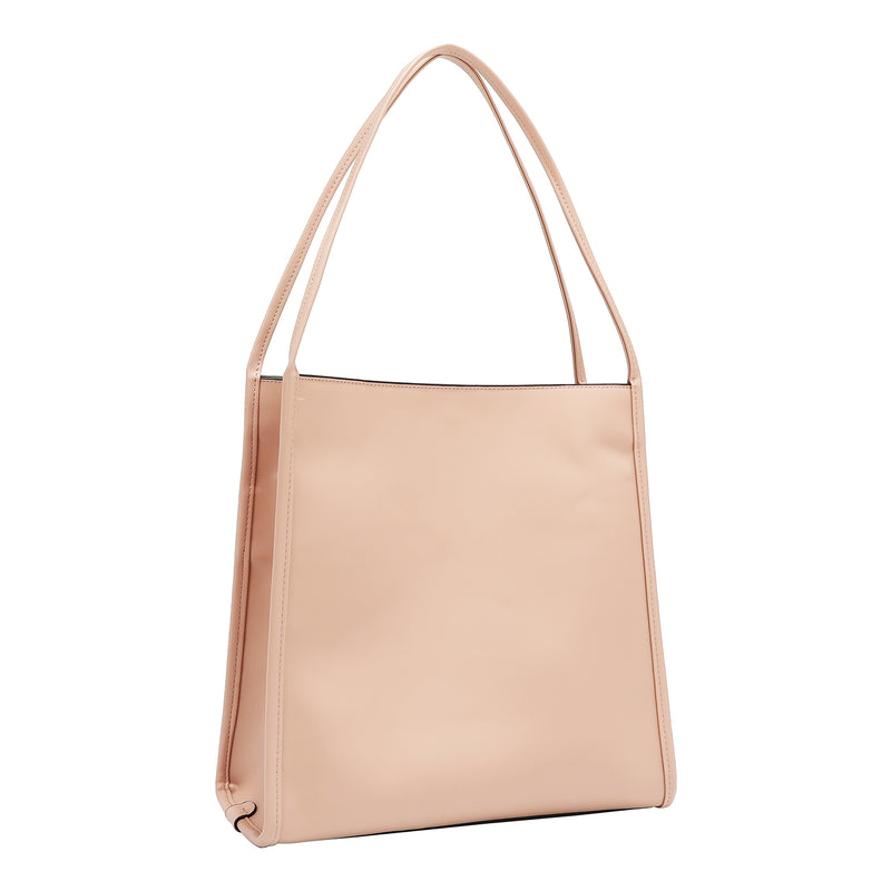 GEOMETRIC CUTOUT 2 PIECE TOTE BAG