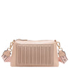 GEOMETRIC CUTOUT 2 PIECE TOTE BAG