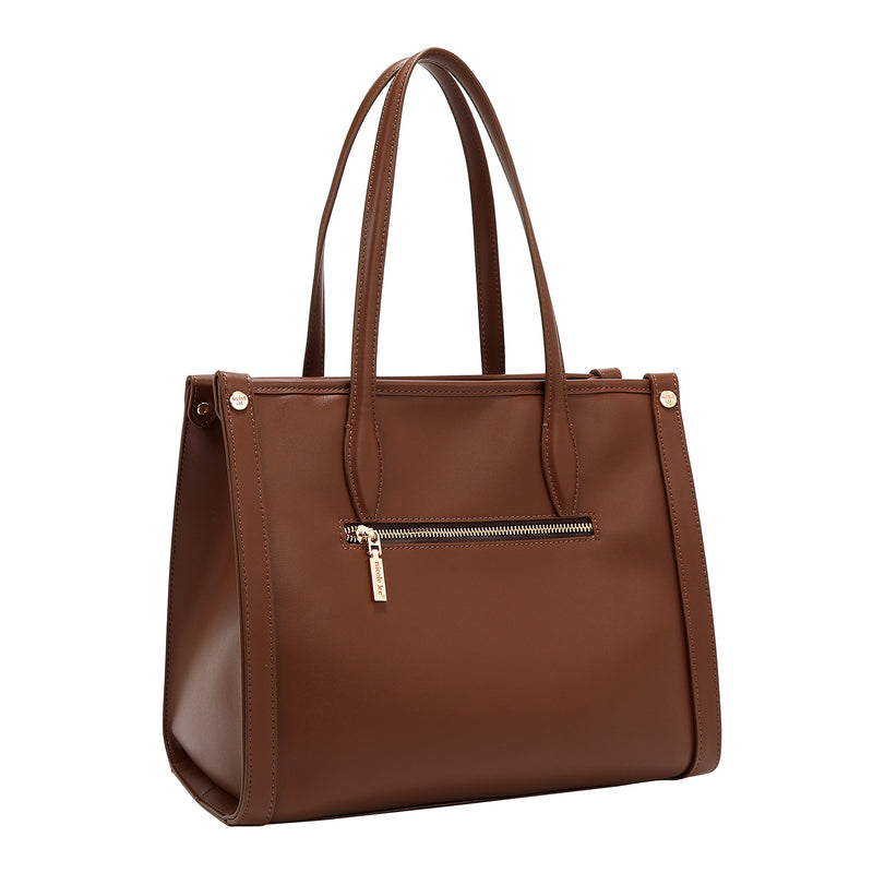 GEOMETRIC LASER CUT TOTE BAG