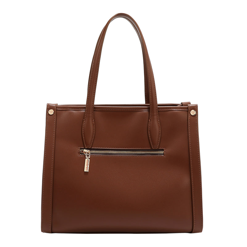 GEOMETRIC LASER CUT TOTE BAG