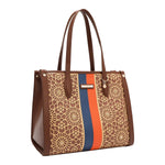 GEOMETRIC LASER CUT TOTE BAG
