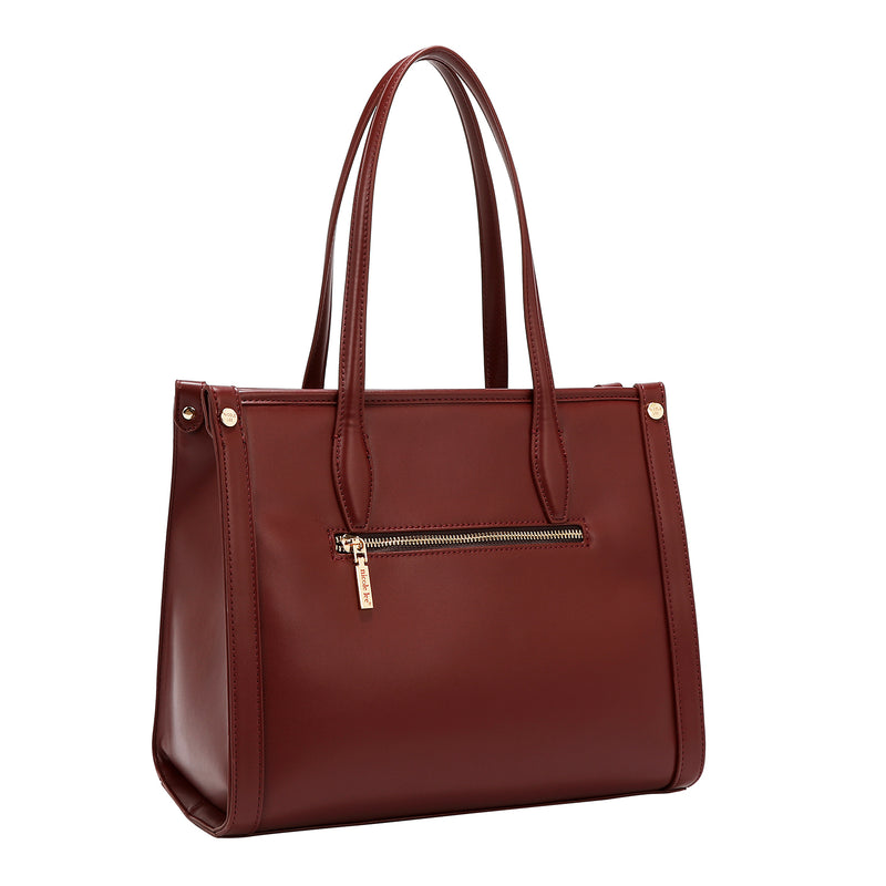 GEOMETRIC LASER CUT TOTE BAG