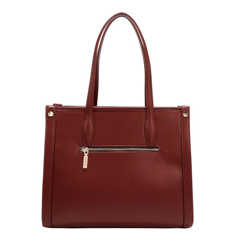 GEOMETRIC LASER CUT TOTE BAG