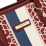 GEOMETRIC LASER CUT TOTE BAG