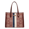 GEOMETRIC LASER CUT TOTE BAG