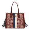 GEOMETRIC LASER CUT TOTE BAG