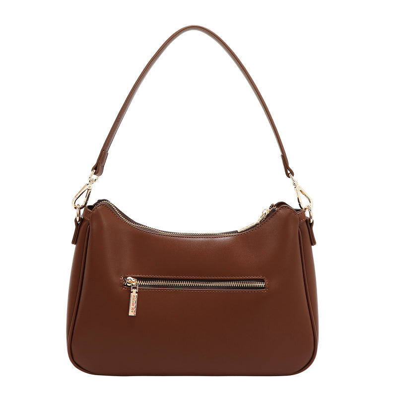 GEOMETRIC LASER CUT SHOULDER BAG