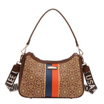GEOMETRIC LASER CUT SHOULDER BAG