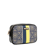 GEOMETRIC LASER CUT CROSSBODY BAG