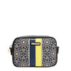 GEOMETRIC LASER CUT CROSSBODY BAG