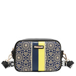 GEOMETRIC LASER CUT CROSSBODY BAG