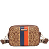 GEOMETRIC LASER CUT CROSSBODY BAG
