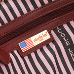GEOMETRIC LASER CUT CROSSBODY BAG