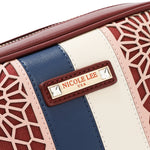 GEOMETRIC LASER CUT CROSSBODY BAG