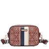 GEOMETRIC LASER CUT CROSSBODY BAG