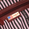 GEOMETRIC LASER CUT BOSTON BAG