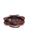 GEOMETRIC LASER CUT BOSTON BAG