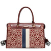 GEOMETRIC LASER CUT BOSTON BAG