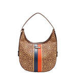GEOMETRIC LASER CUT HOBO BAG