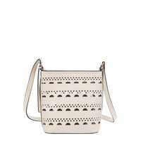 SILVER POP STUD CROSSBODY