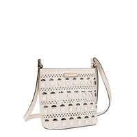 SILVER POP STUD CROSSBODY