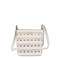 SILVER POP STUD CROSSBODY