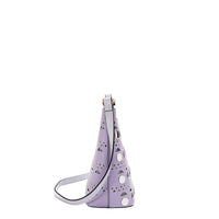 SILVER POP STUD CROSSBODY