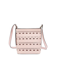 SILVER POP STUD CROSSBODY