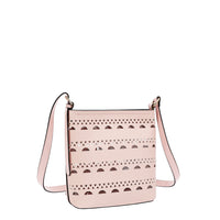 SILVER POP STUD CROSSBODY
