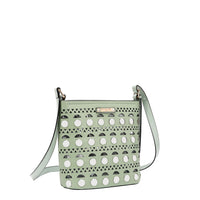 SILVER POP STUD CROSSBODY