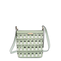 SILVER POP STUD CROSSBODY