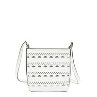 SILVER POP STUD CROSSBODY